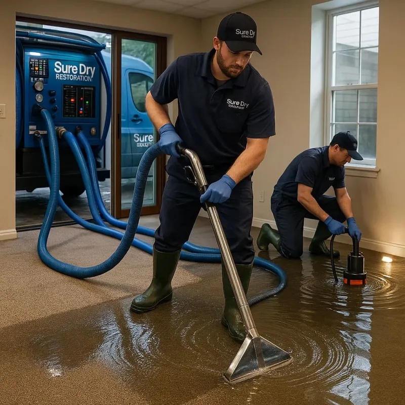 Water Extraction and Removal process in Munising, MI